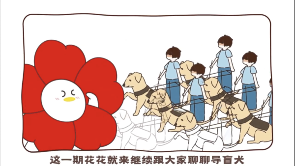 腾讯公益趣味科普导盲犬的故事